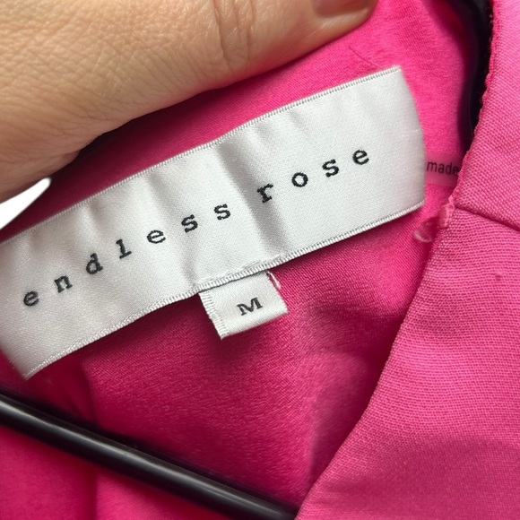 Endless Rose Puff Sleeve Cutout Minidress - Picture 5 of 6